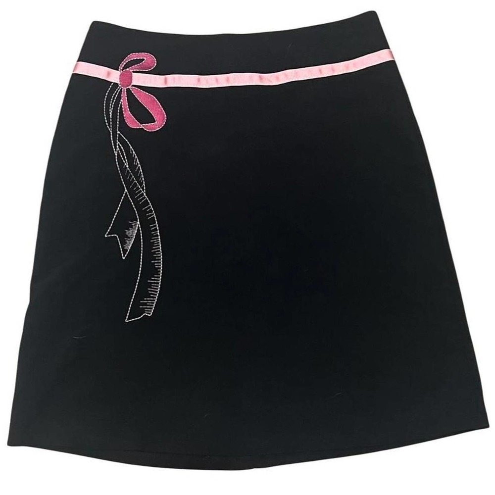 vintage y2k charlotte russe bow skirt